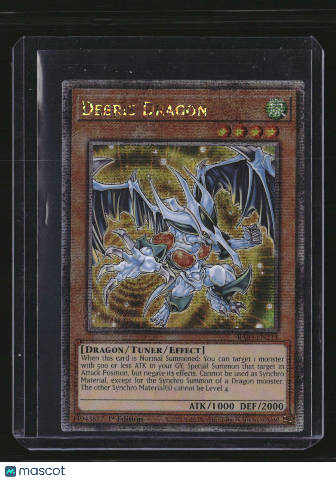 Quarter Century Bonanza Debris Dragon (Quarter Century Secret Rare)
