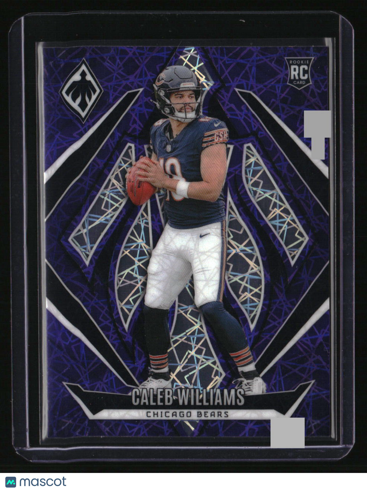 2024 Panini Phoenix Caleb Williams Purple Lazer