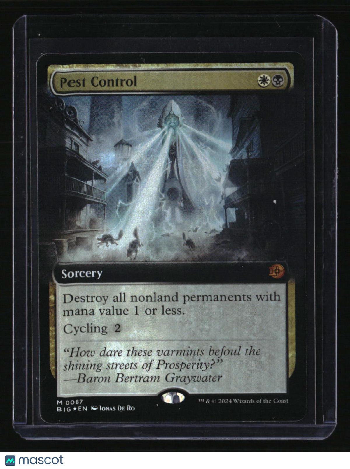 Outlaws of Thunder Junction: The Big Score Pest Control (Extended Art) Foil