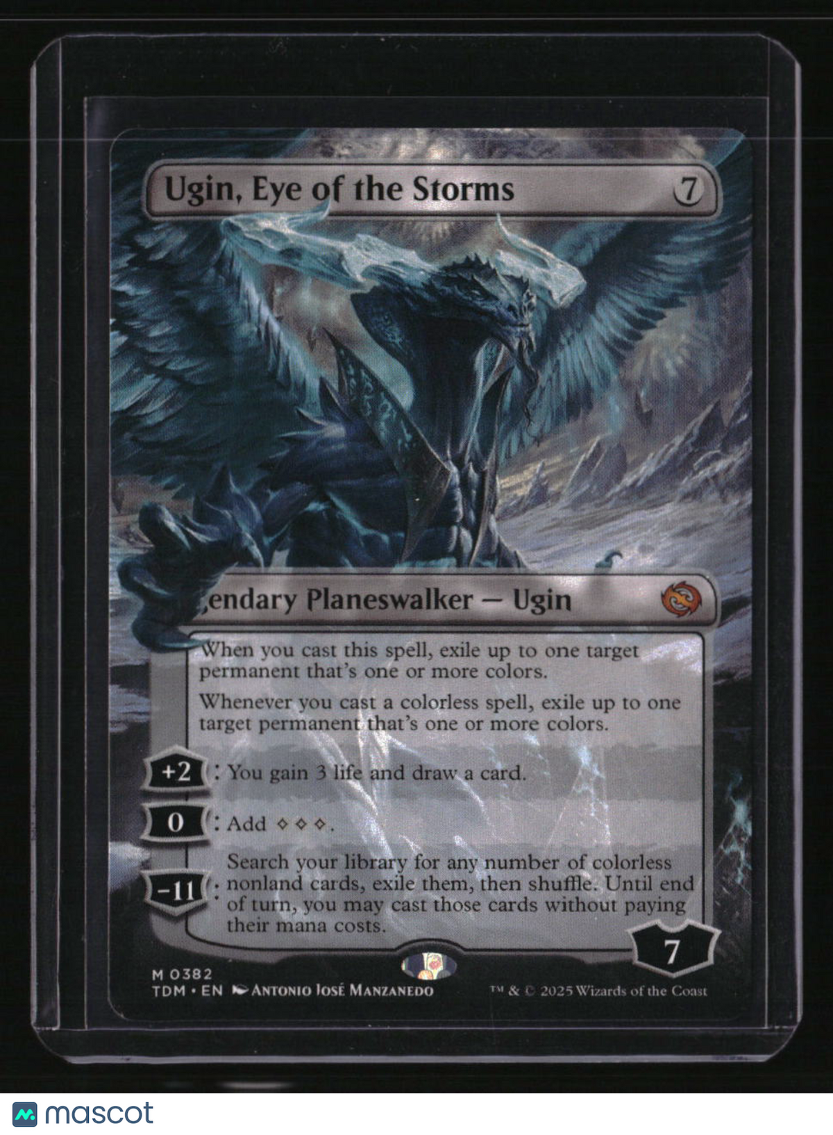 Tarkir: Dragonstorm Ugin, Eye of the Storms (Borderless)