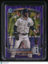 2025 Bowman Max Clark Chrome Prospects Purple Raywave Refractor #/250