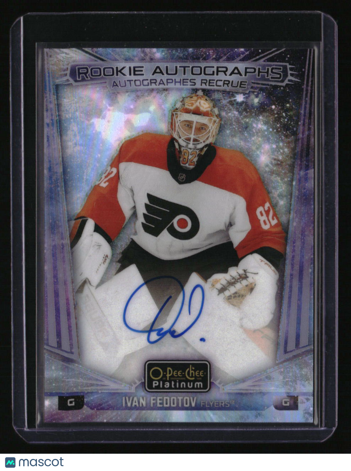 2024-25 O-Pee-Chee Platinum Ivan Fedotov Rookie Auto Cosmic #/50