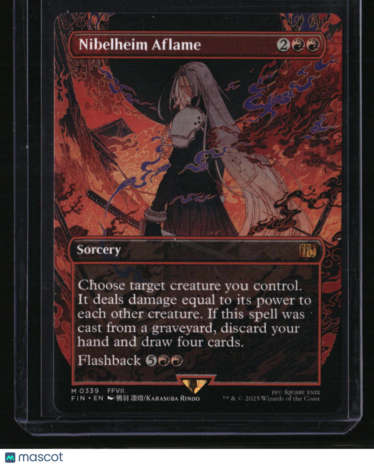 FINAL FANTASY Nibelheim Aflame (Borderless)