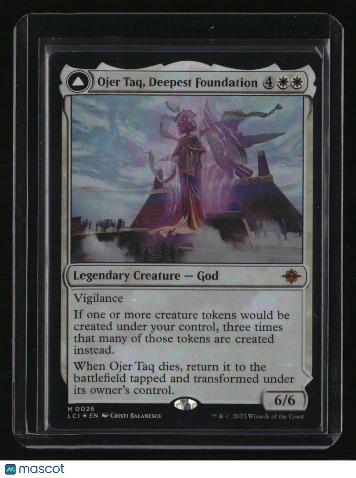 The Lost Caverns of Ixalan Ojer Taq, Deepest Foundation Foil