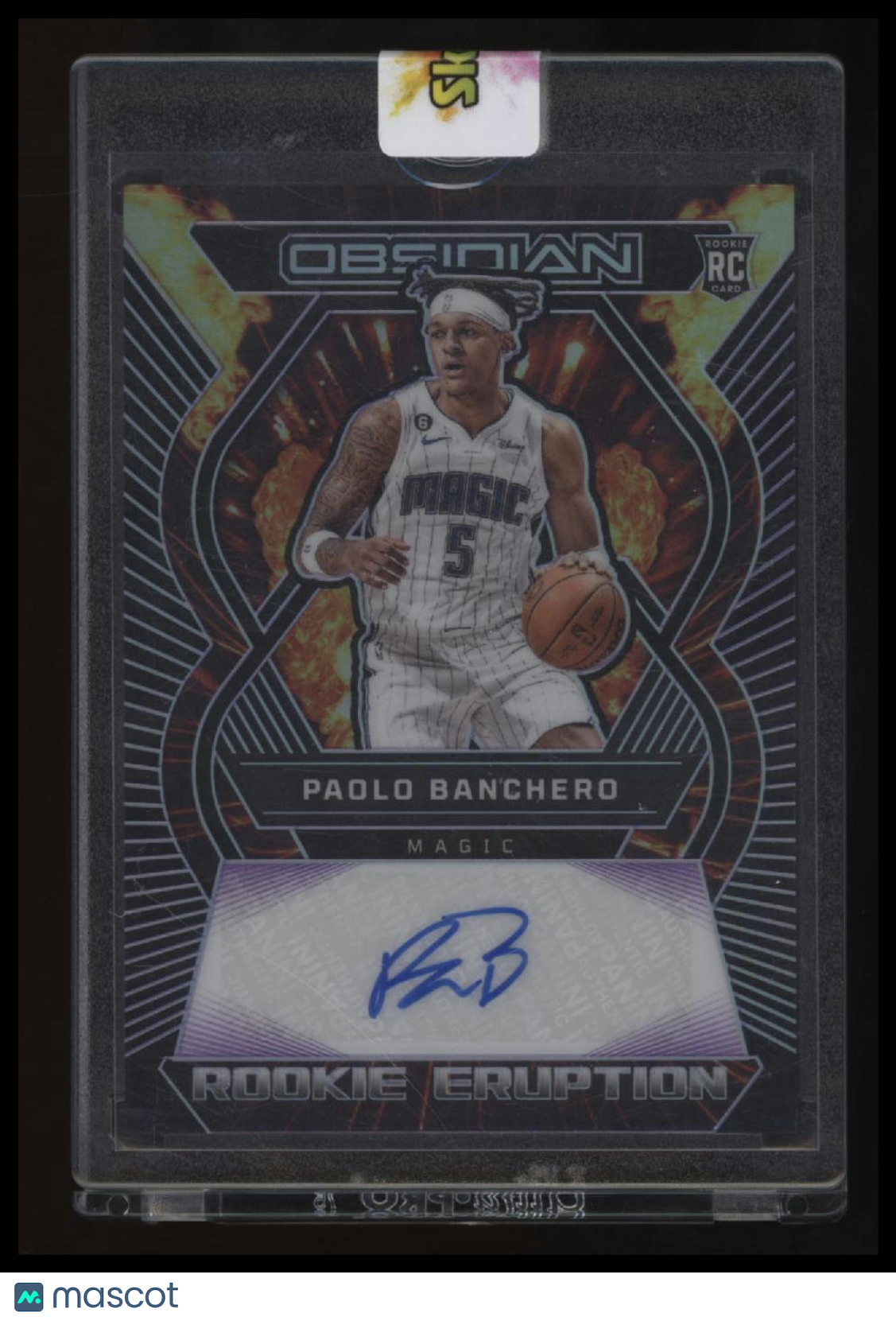 2022-23 Obsidian Paolo Banchero Rookie Eruption Autos Electric Etch Purple #/75