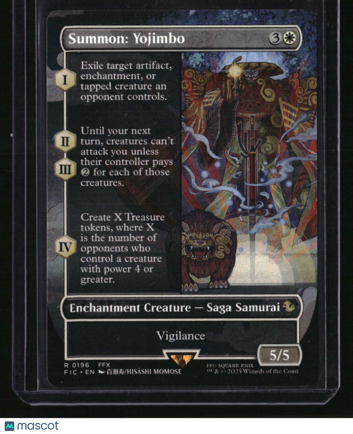 Commander: FINAL FANTASY Summon: Yojimbo (Borderless)