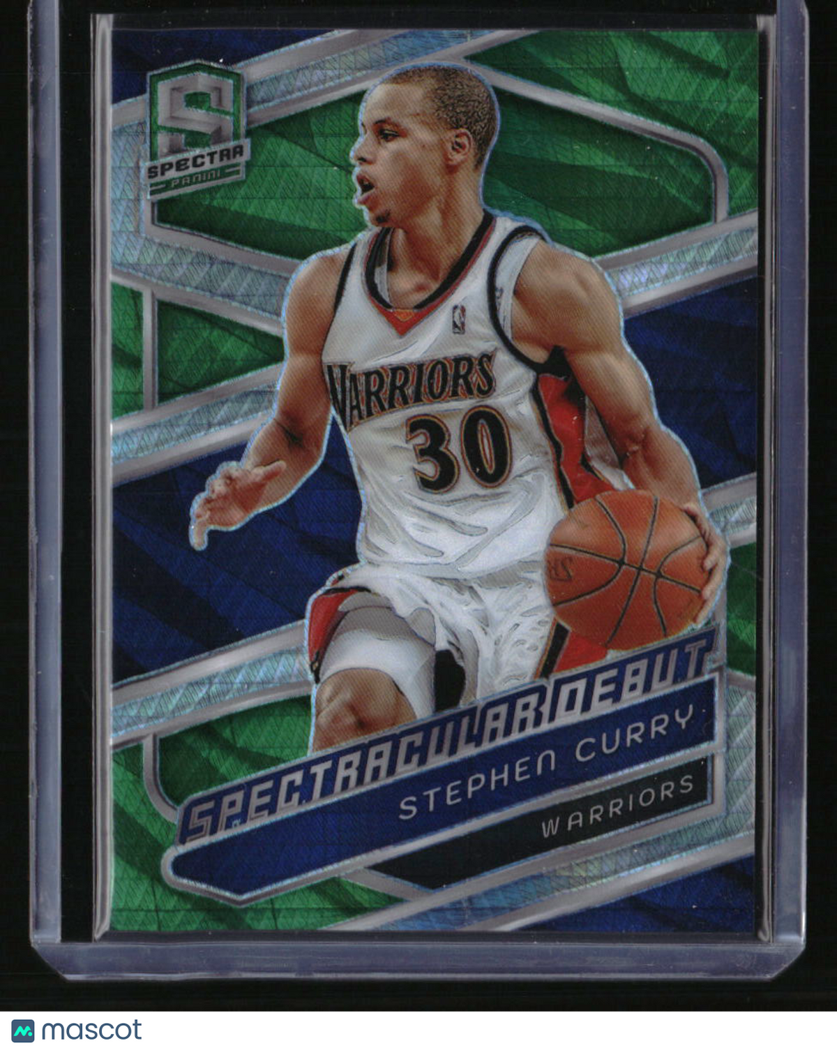 2023-24 Panini Spectra Stephen Curry International Green #/75