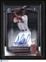 2025 Bowman Franklin Arias Chrome Prospects Autographs
