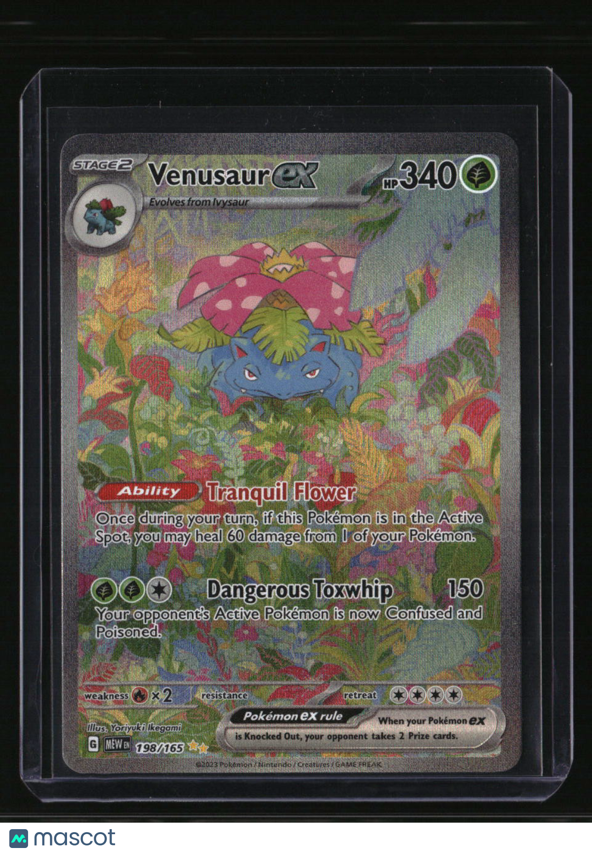 SV: Scarlet &amp; Violet 151 Venusaur ex