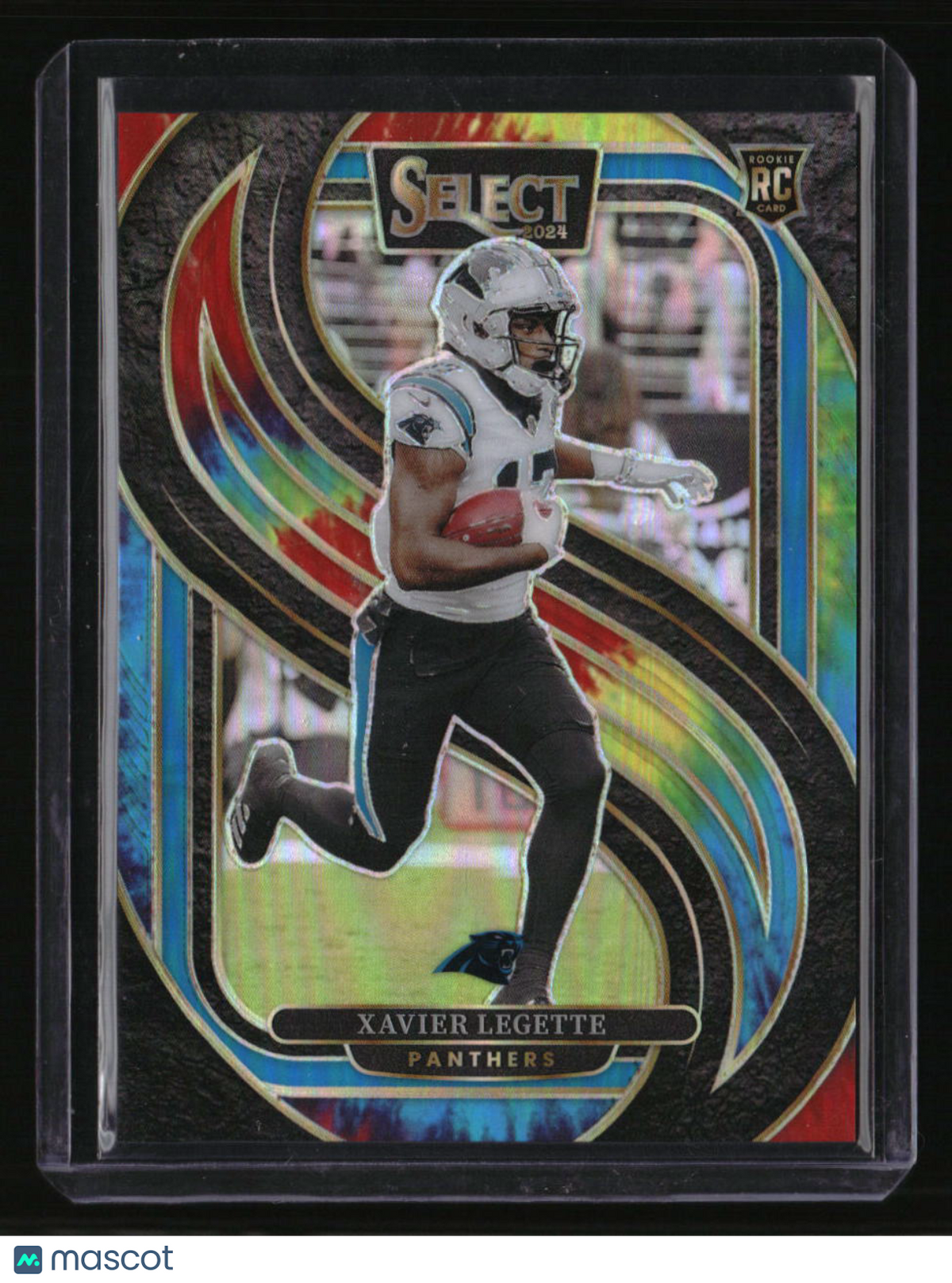 2024 Panini Select Xavier Legette Tie-Dye Prizm #/25