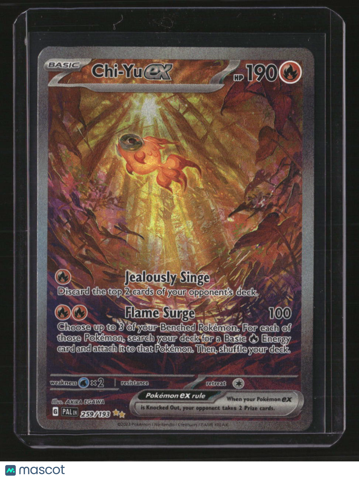 SV02: Paldea Evolved Chi-Yu ex