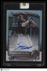 2025 Bowman Slade Caldwell Chrome Prospects Autographs Refractor #/499