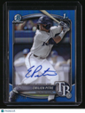 2025 Bowman Émilien Pitre Chrome Prospects Autographs Blue Refractor #/150