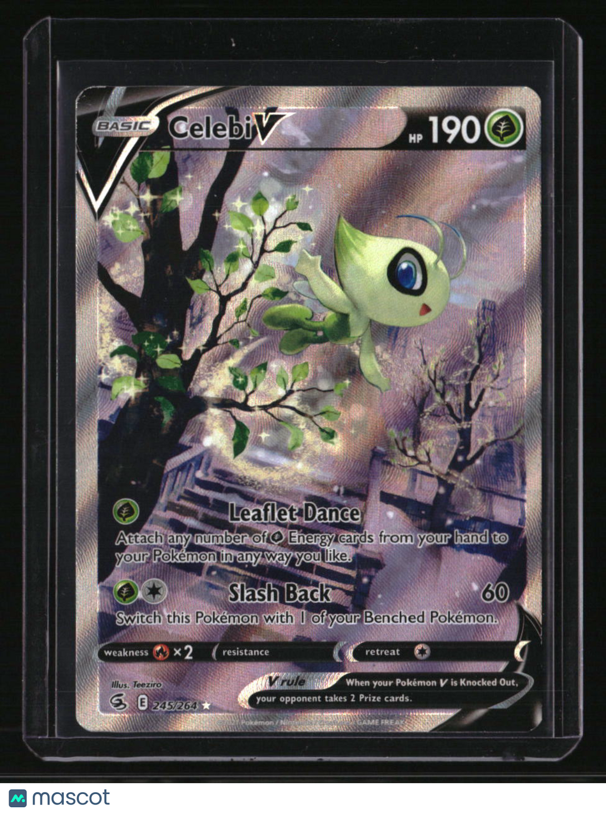 SWSH08: Fusion Strike Celebi V (Alternate Full Art)
