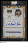 2024 Topps Definitive Collection Derek Jeter Autograph Relics Orange #/15