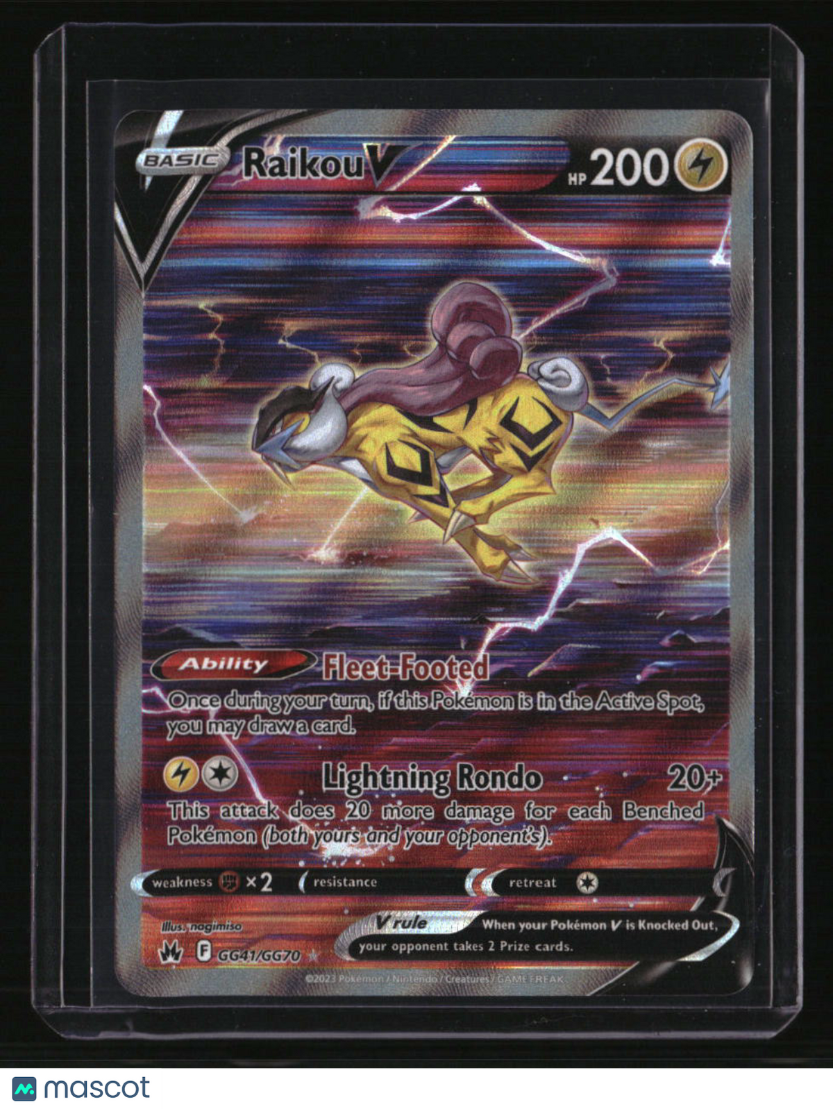 Crown Zenith: Galarian Gallery Raikou V