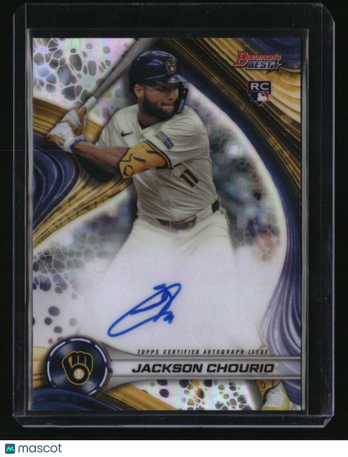 2024 Bowman&#39;s Best Jackson Chourio Best of 2024 Autographs Refractors