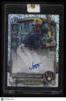 2025 Bowman Jesus Made Chrome Prospects Autographs Speckle Refractor #/299