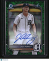 2025 Bowman Jack Penney Chrome Prospects Autographs Green Grass Refractor #/99