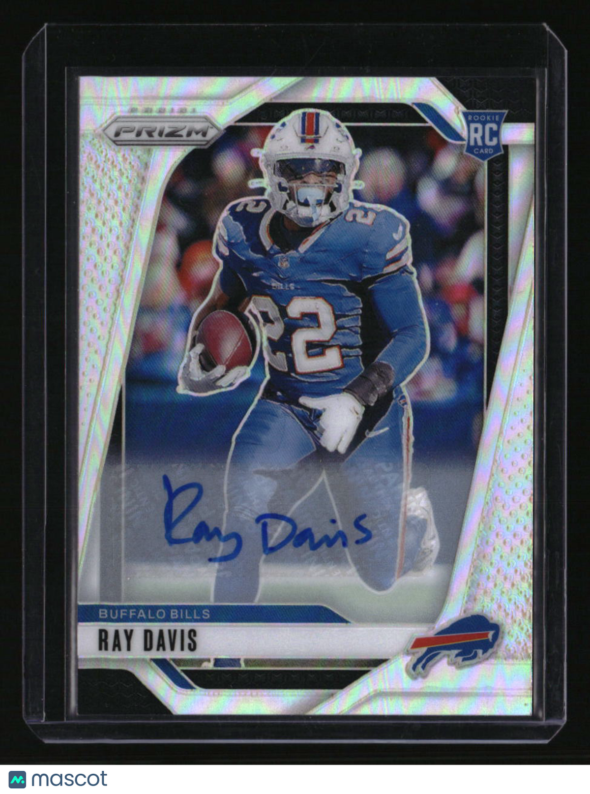 2024 Panini Prizm Ray Davis Autographs Silver Prizm