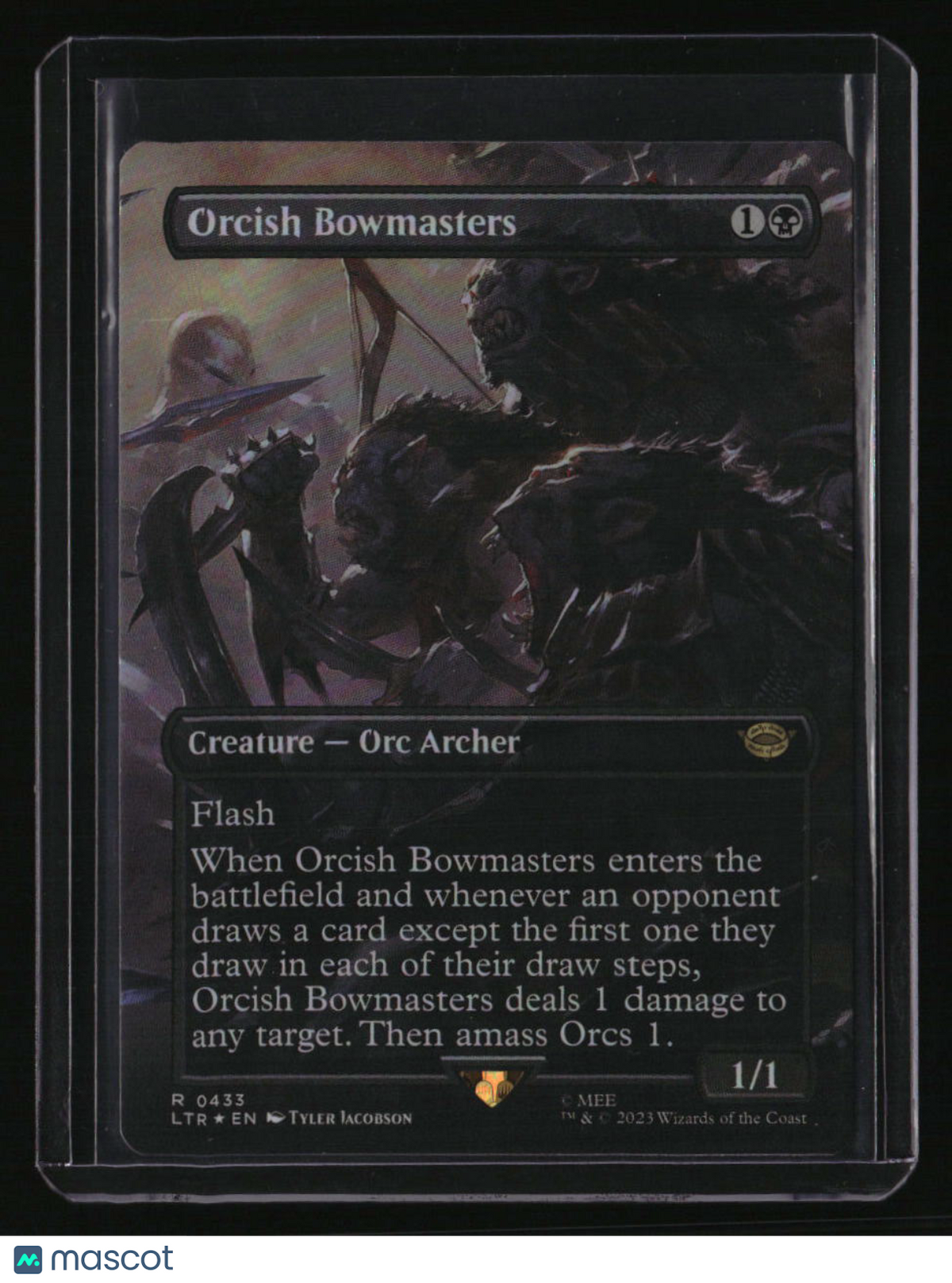 Universes Beyond: The Lord of the Rings: Orcish Bowmasters (Borderless) Foil