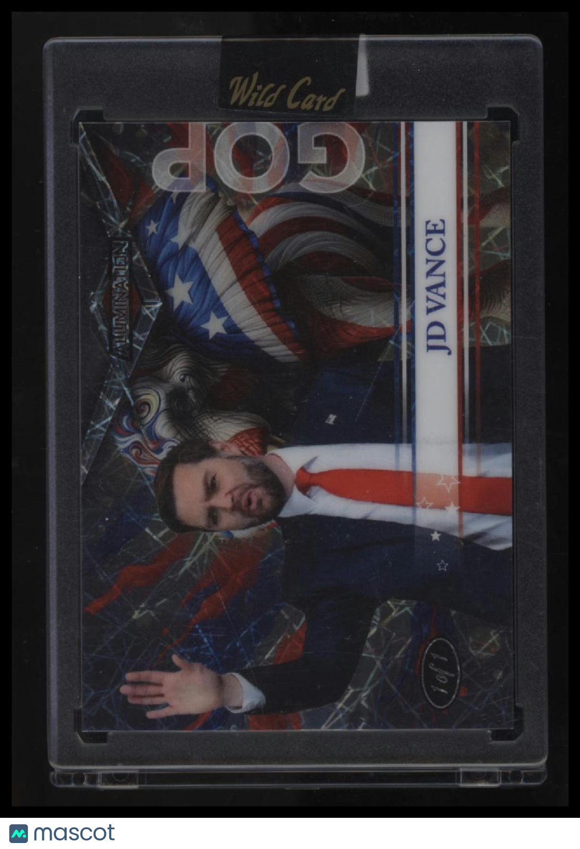 2025 Wild Card Alumination JD Vance GOP 1/1