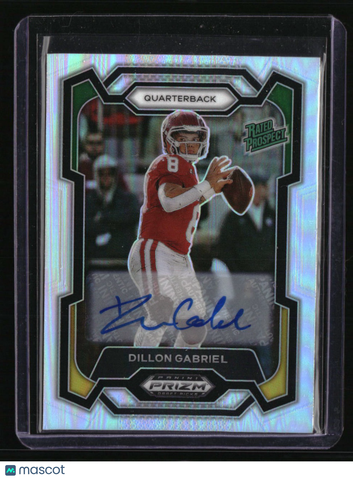 2024 Panini Prizm Draft Picks Dillon Gabriel Silver Prizm Autographs
