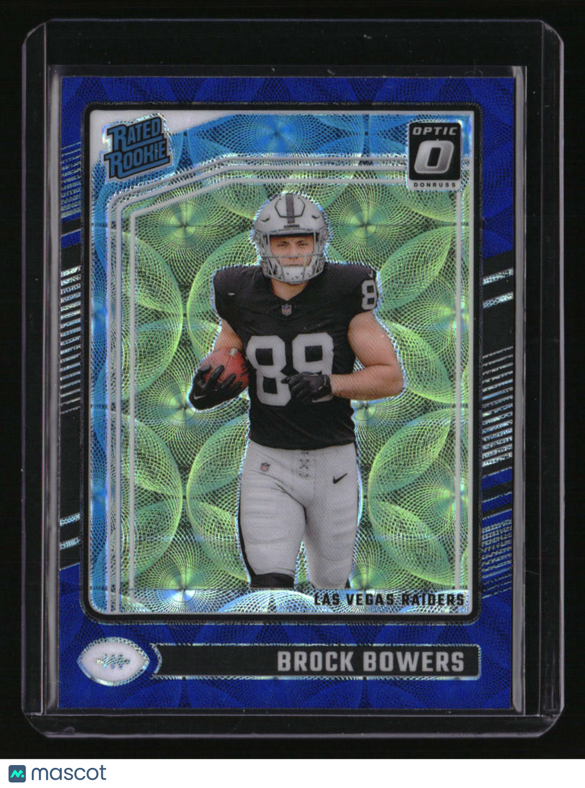 2024 Donruss Optic Brock Bowers Blue Scope