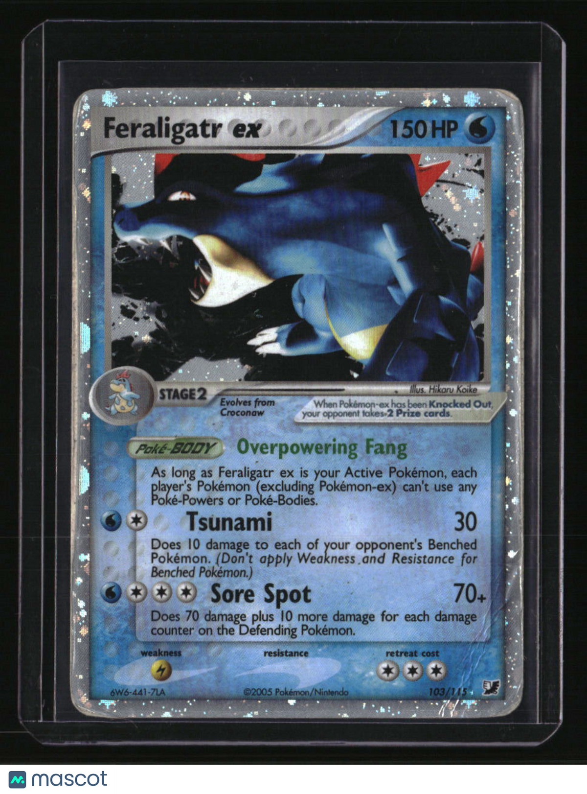 Unseen Forces Feraligatr ex