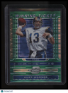 2019 Panini Contenders Optic Kurt Warner Winning Tickets Green Pulsar #/27
