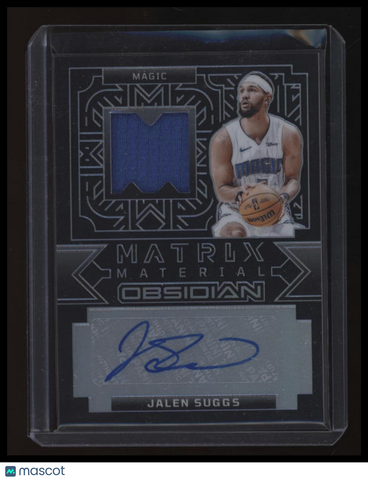 2023-24 Panini Obsidian Jalen Suggs Matrix Material Autos #/49