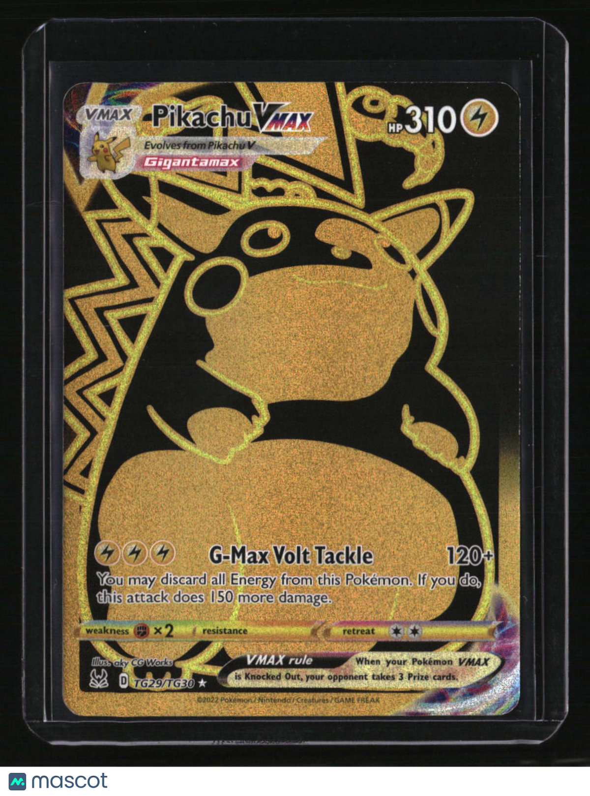 SWSH11: Lost Origin Trainer Gallery Pikachu VMAX (Secret)