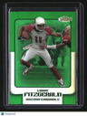 2005 Finest Larry Fitzgerald Green Refractors #/199