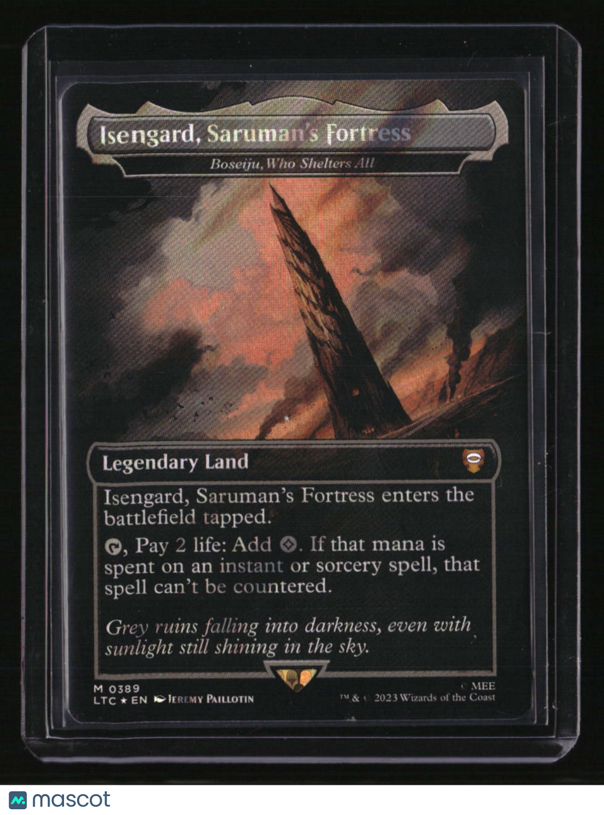 Commander: The Lord of the Rings: Isengard, Saruman&#39;s Fortress Foil
