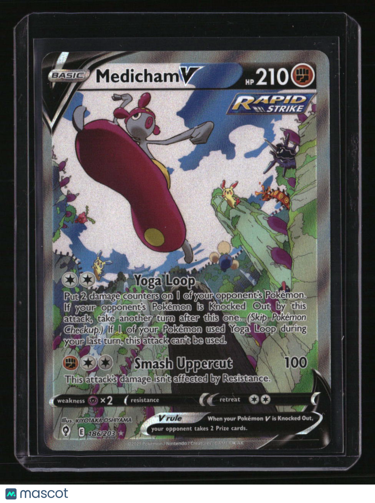 SWSH07: Evolving Skies Medicham V (Alternate Full Art)