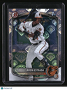 2025 Bowman Aron Estrada Prospects Bowman Retro Logo Foil Pattern