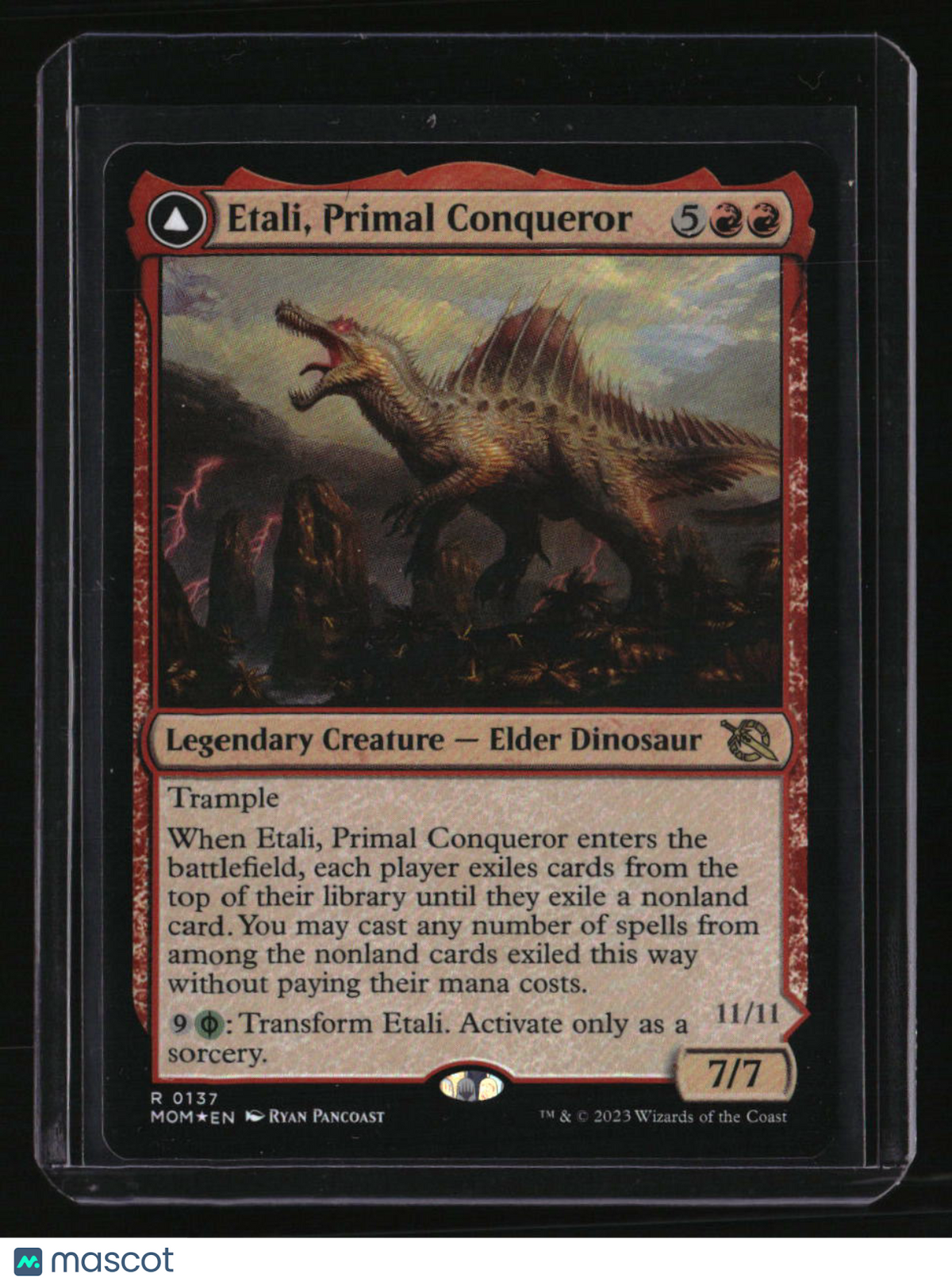 March of the Machine Etali, Primal Conqueror Foil