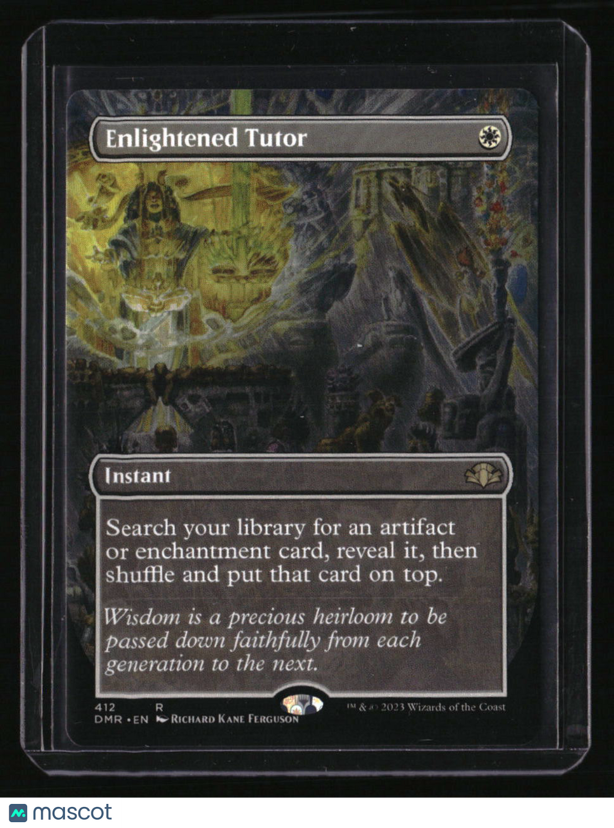 Dominaria Remastered Enlightened Tutor (Borderless)