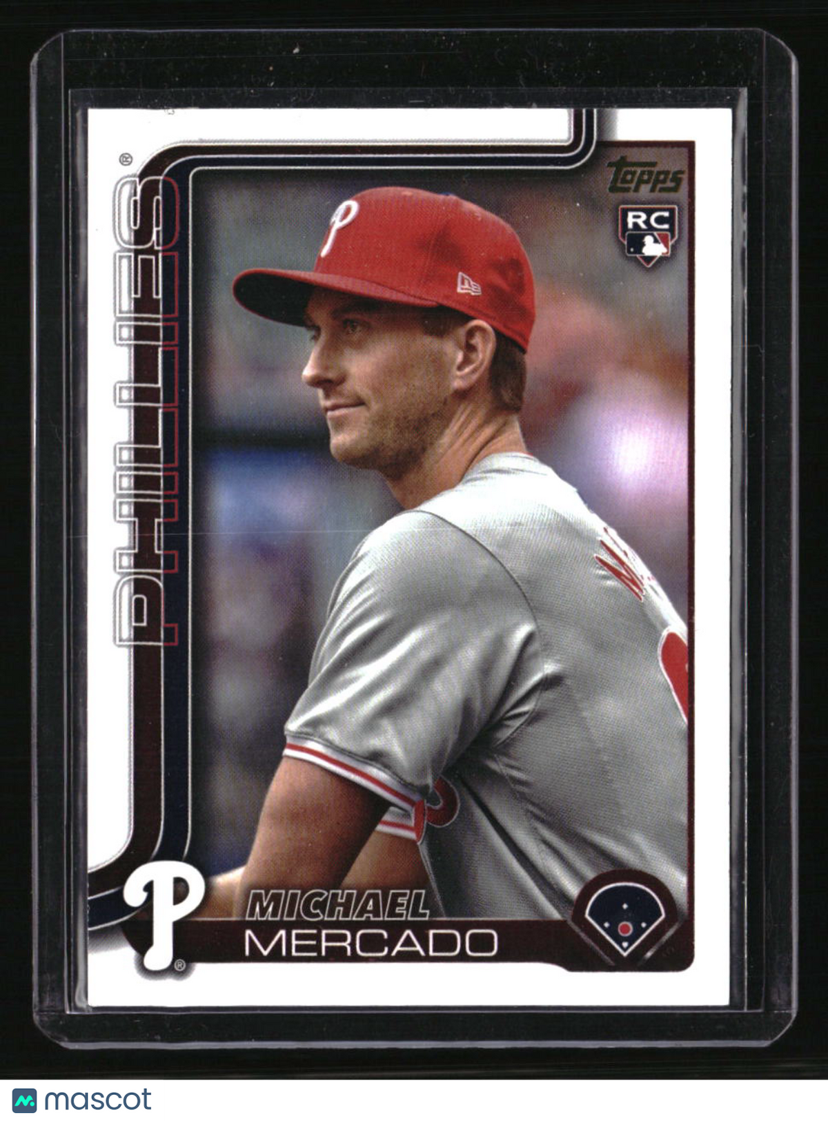 2025 Topps Michael Mercado Golden Mirror Variation