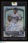 2025 Bowman Jac Caglianone Chrome Prospects Autographs Refractor #/499