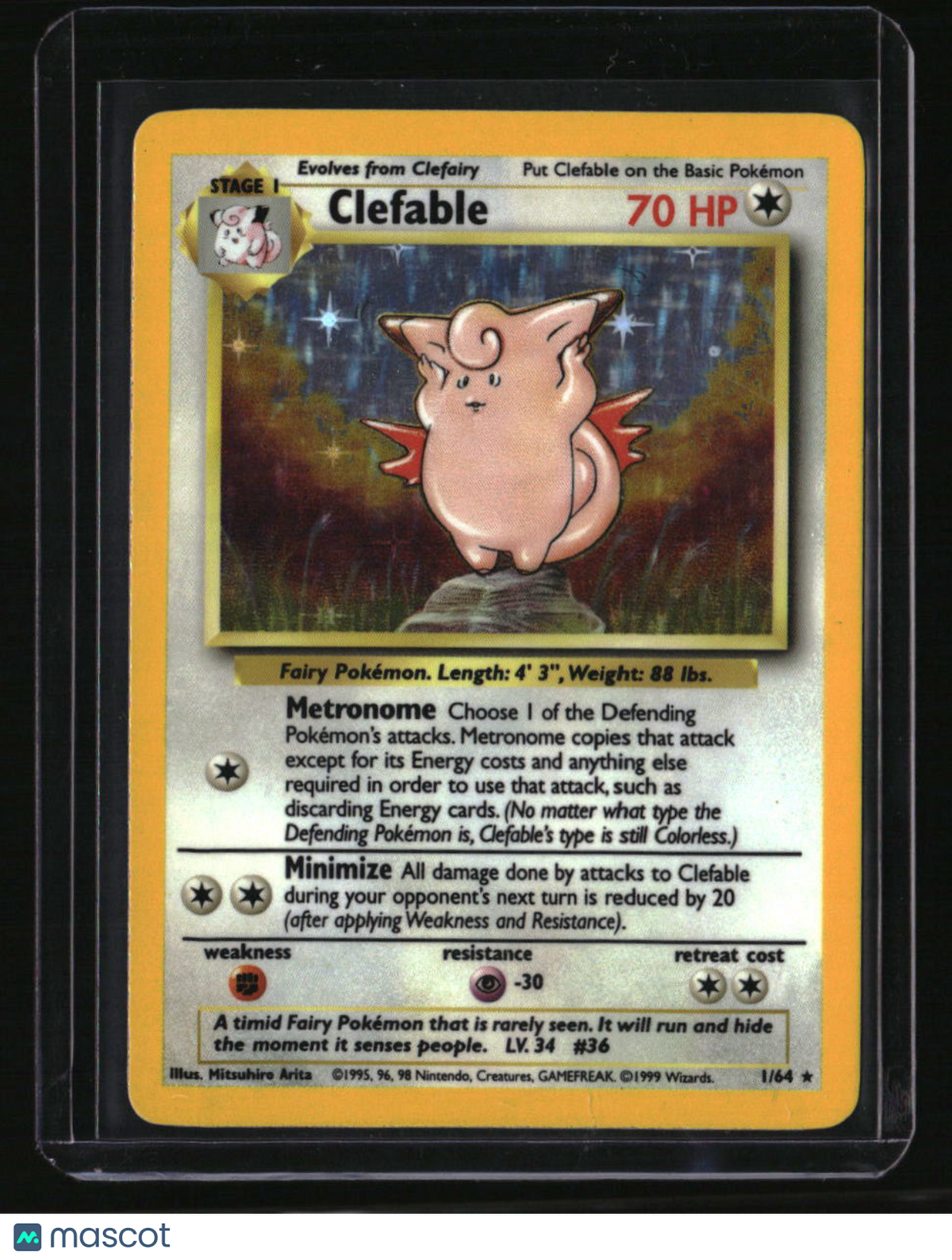 Jungle Clefable (1) No Symbol Error