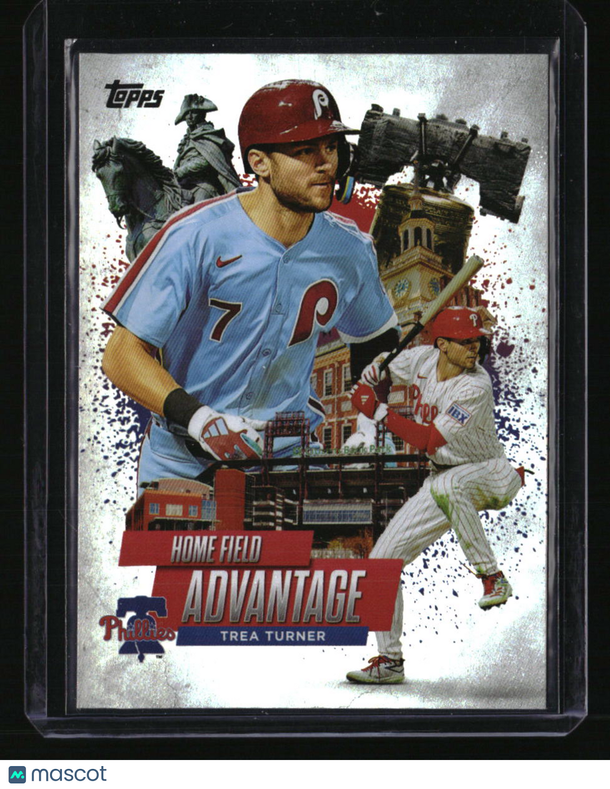 2025 Topps Trea Turner Home Field Advantage