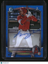 2025 Bowman Lucas Ramirez Chrome Prospects Autographs Blue Refractor #/150