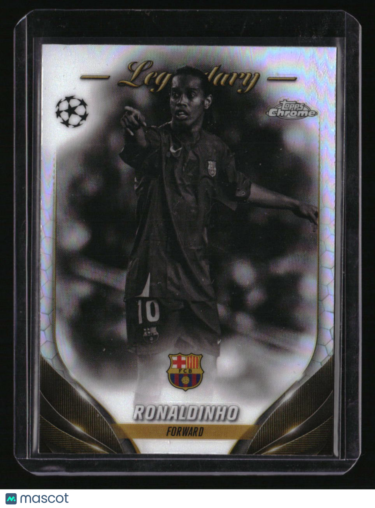 2023-24 Topps Chrome UEFA Club Competitions Ronaldinho Legedary