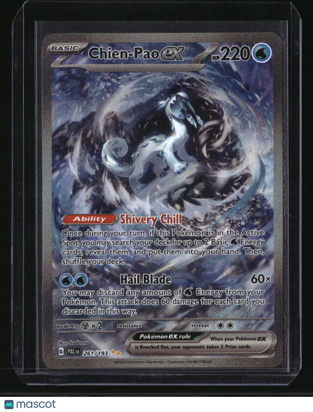 SV02: Paldea Evolved Chien-Pao ex