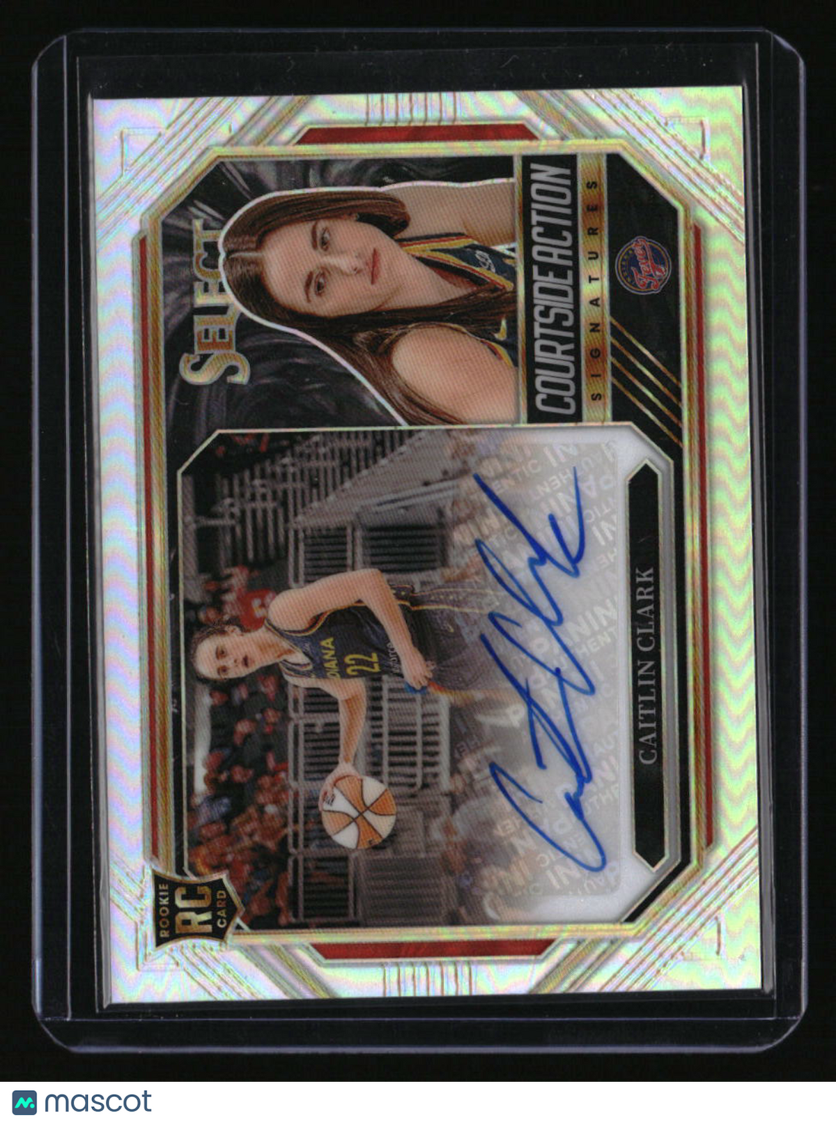 2024 Panini Select WNBA Caitlin Clark Courtside Action Signatures
