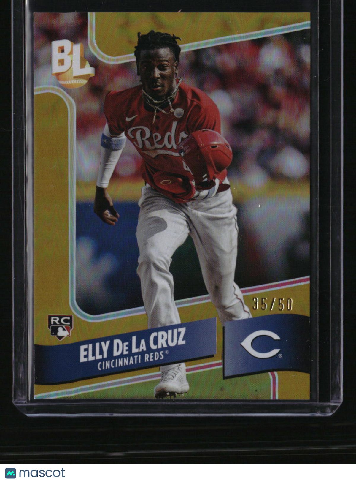 2024 Topps Big League Wrapper Redemption Elly De La Cruz Gold #/50