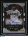 2025 Bowman Leo De Vries Very Important Prospects Autographs #/99