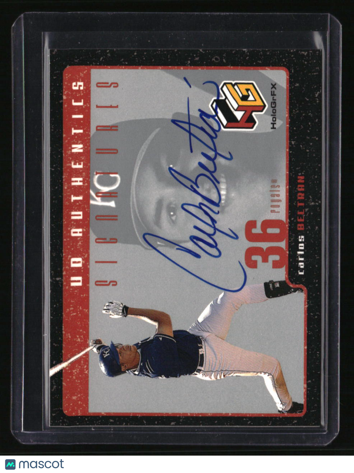 1999 Upper Deck HoloGrFX Carlos Beltran UD Authentics