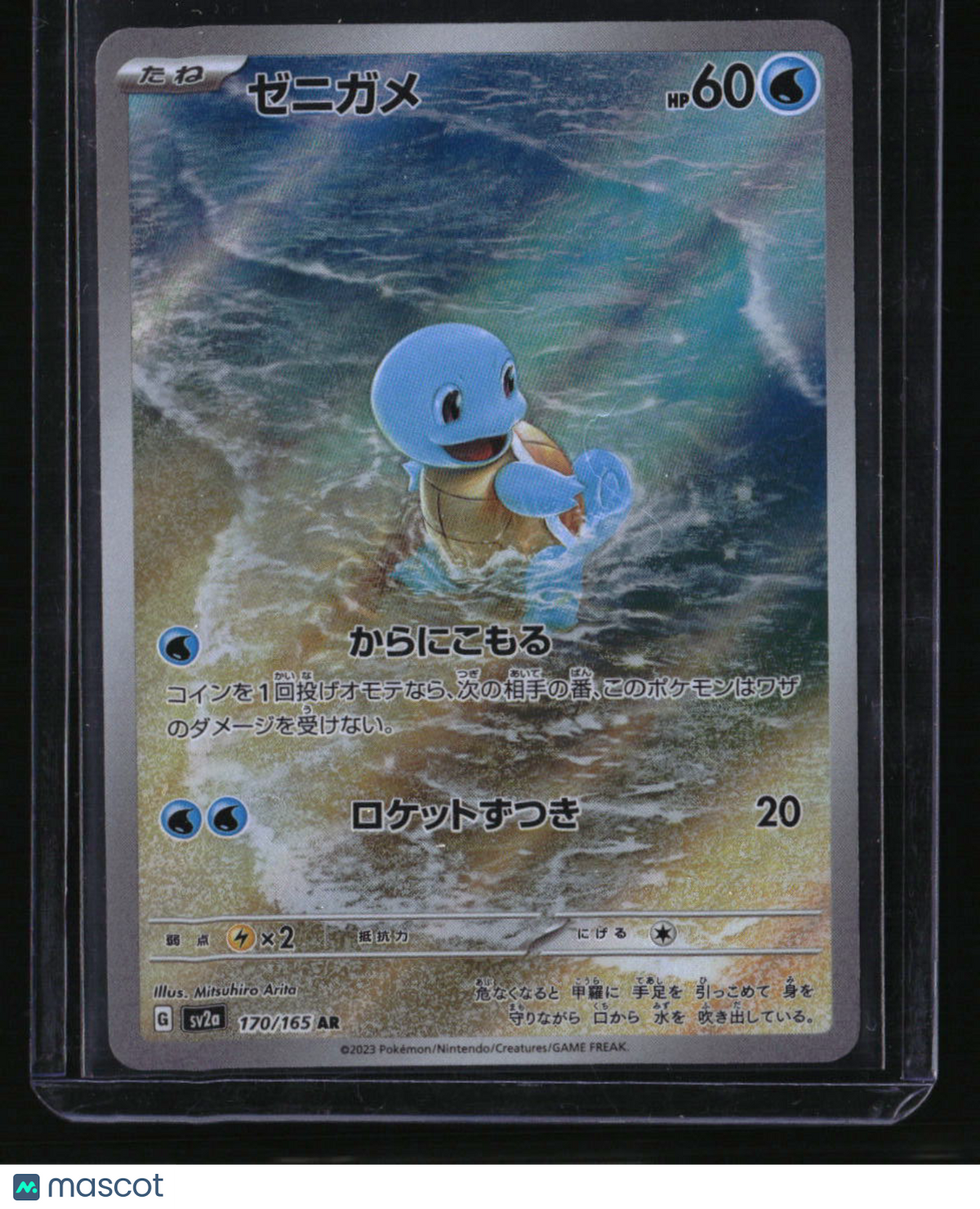sv2a: Japanese 151 Squirtle Art Rare